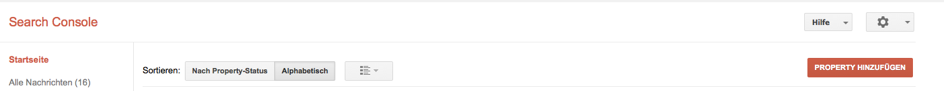 Google-Search-Console-Property