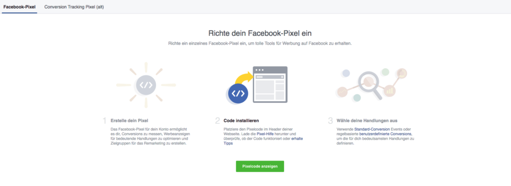 facebook-pixel-erstellen